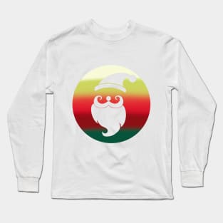 Santa Silhoutte Long Sleeve T-Shirt